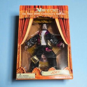 NIB NSYNC Joey Fatone On Tour 2000 Collector’s Edition marionette NWT new